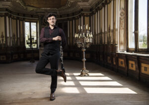 Foto do clarinetista Kevin Spagnolo