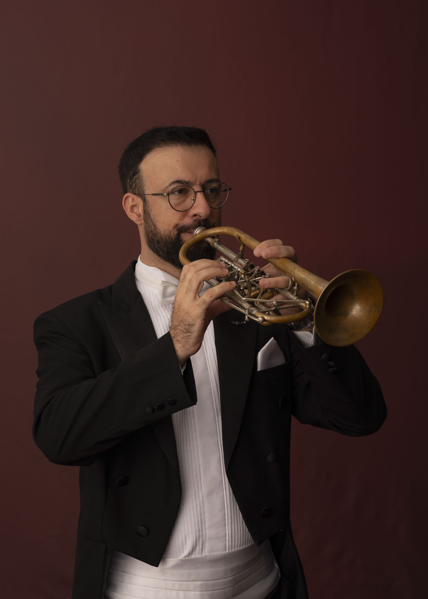 O instrumentista Érico Fonseca. Foto de Eugênio Sávio.