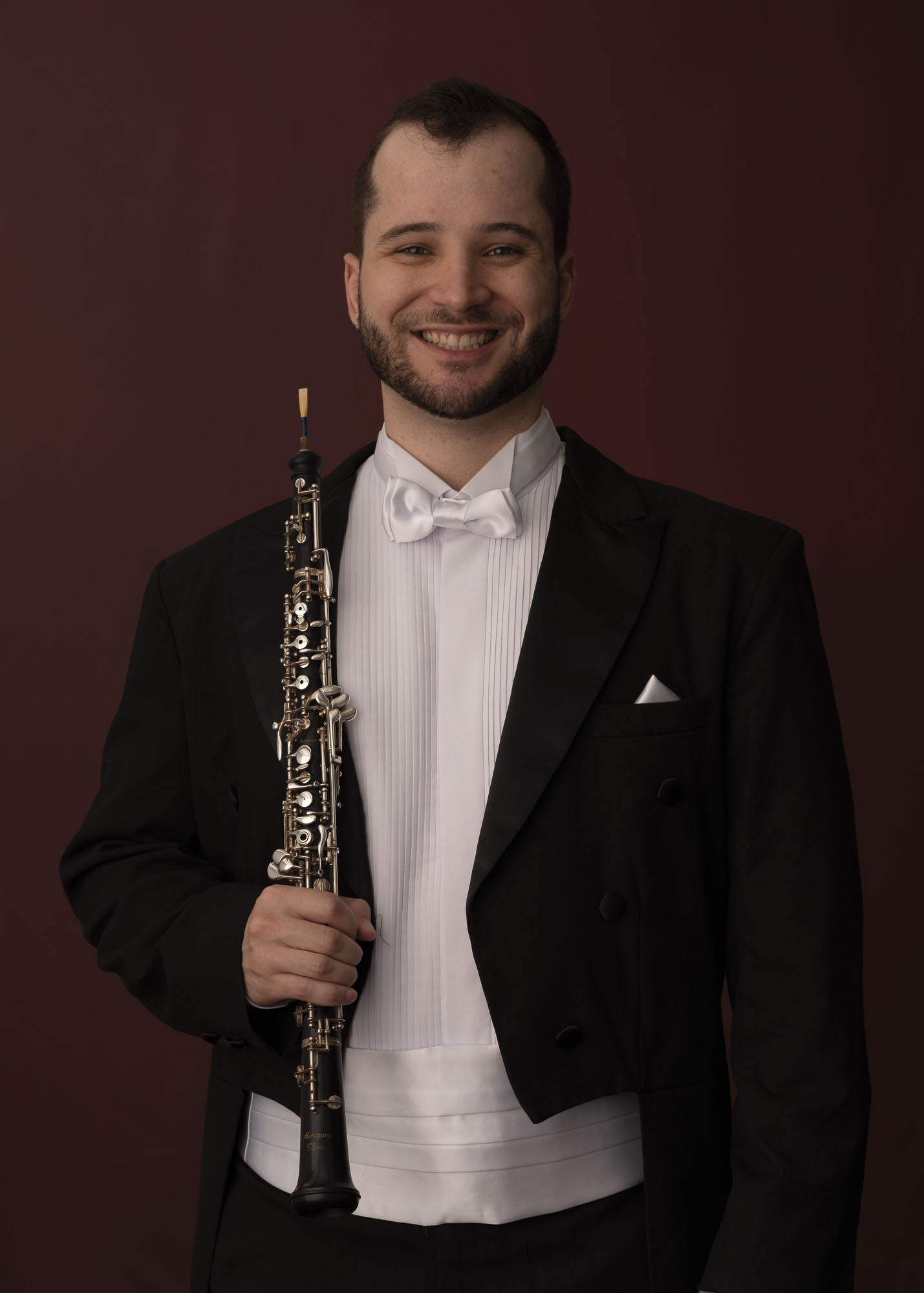 Foto do Oboísta Nicolas Nemitz.