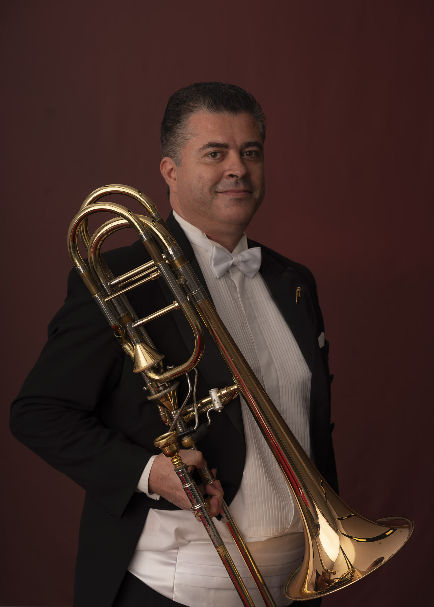Foto do trombonista Renato Lisboa