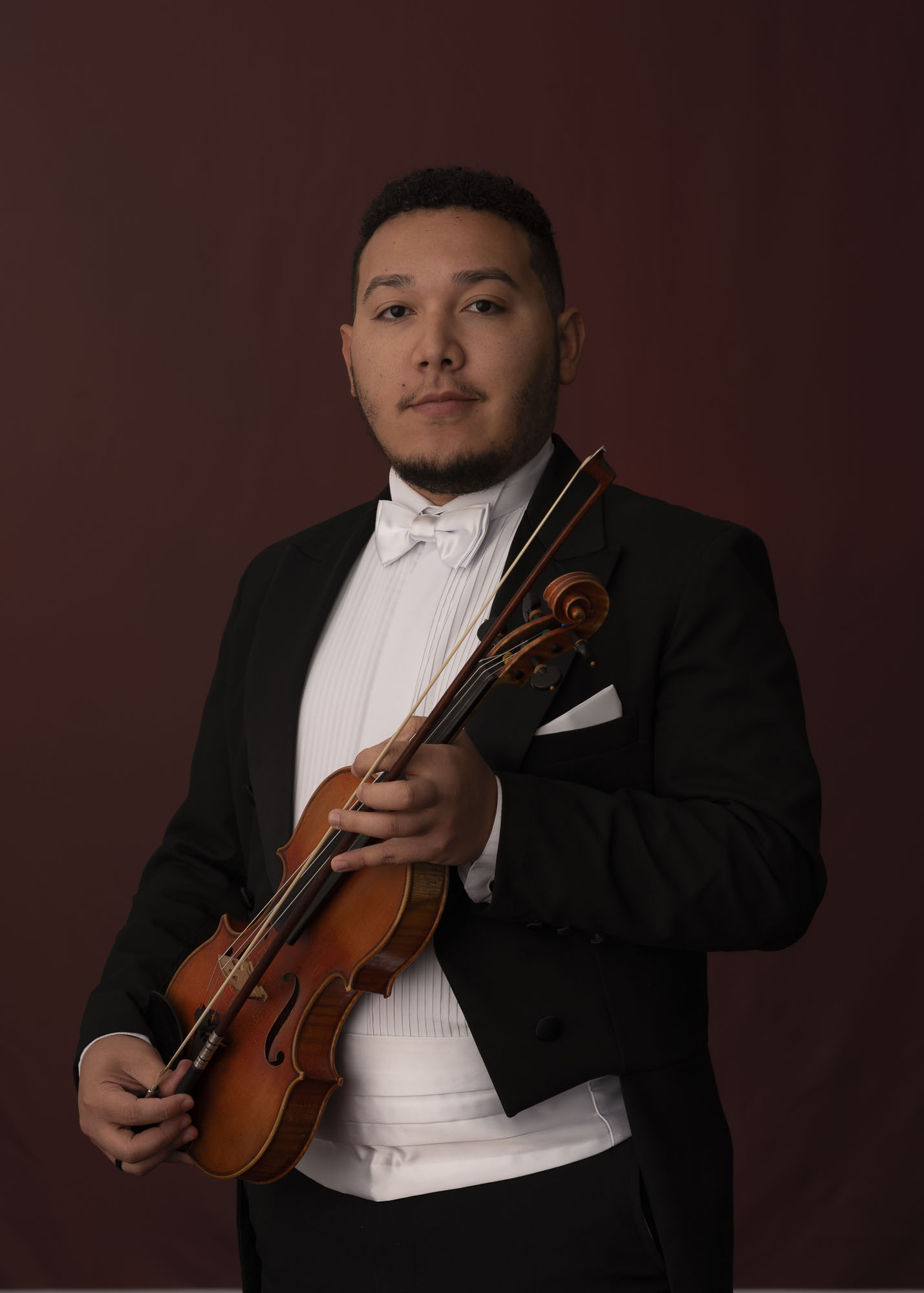 Foto do violinista Wagner Oliveira